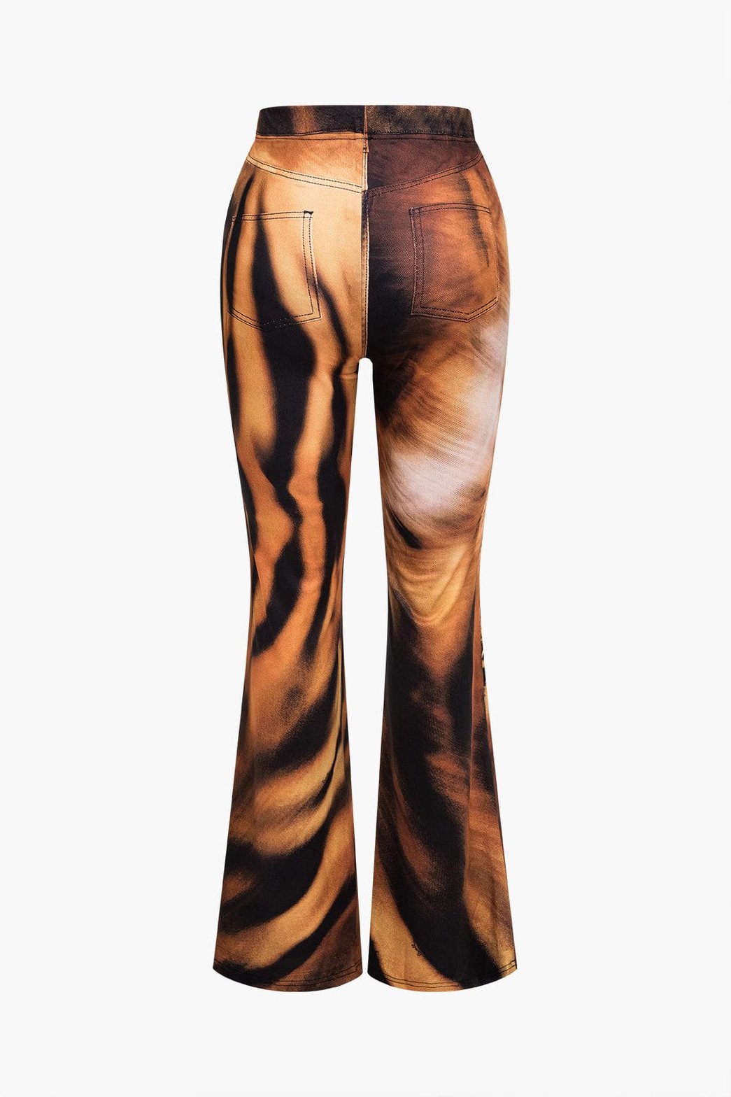 Pantalon imprimé tigre vue côté lune