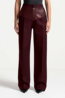 Pantalon design moderne noir élégance