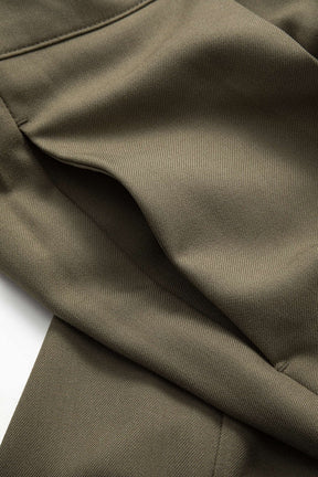 Pantalon satin coupe ample vue détaillée - élégance