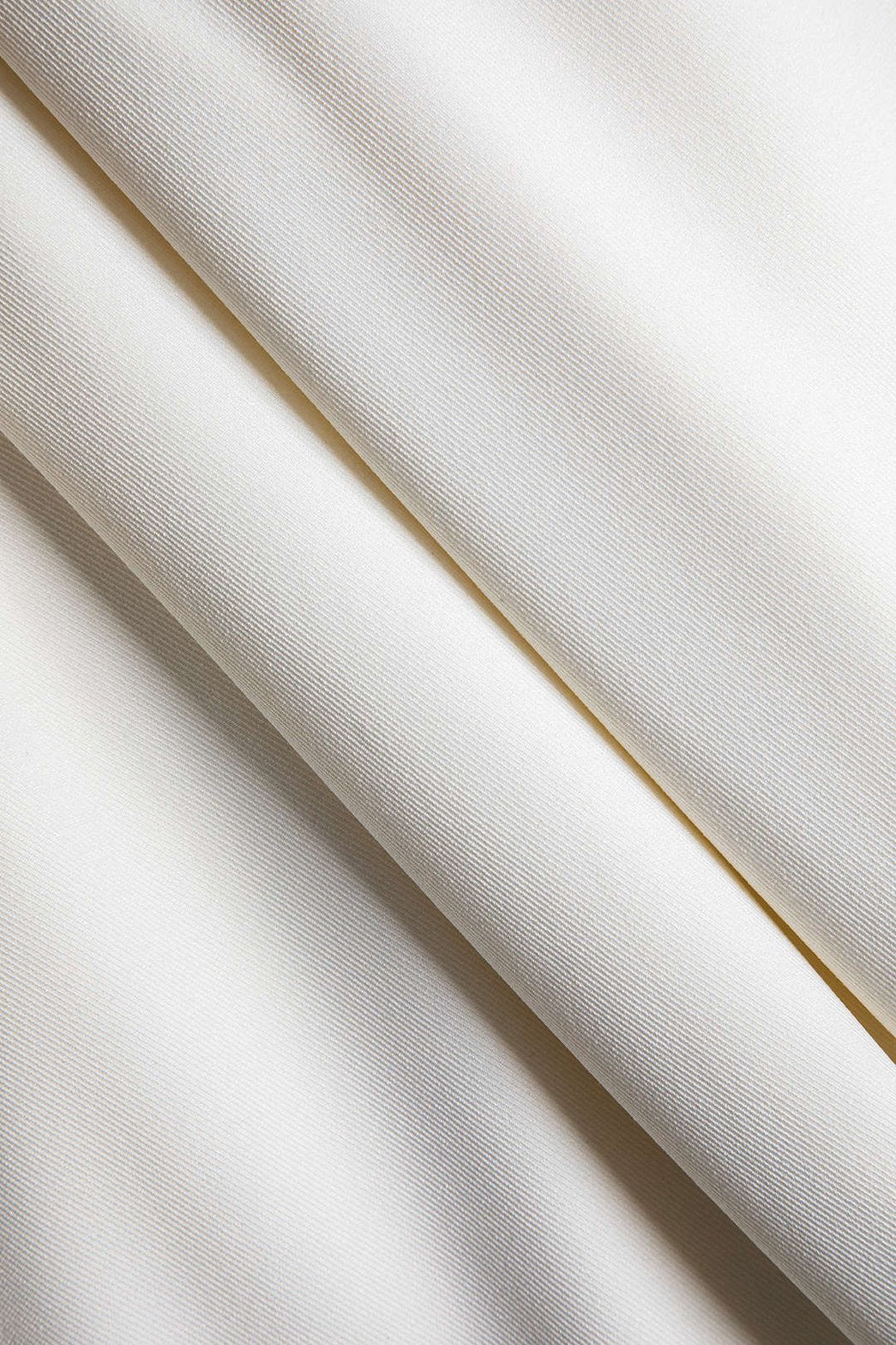 Pantalon moderne coupe ample contrasté jasmin