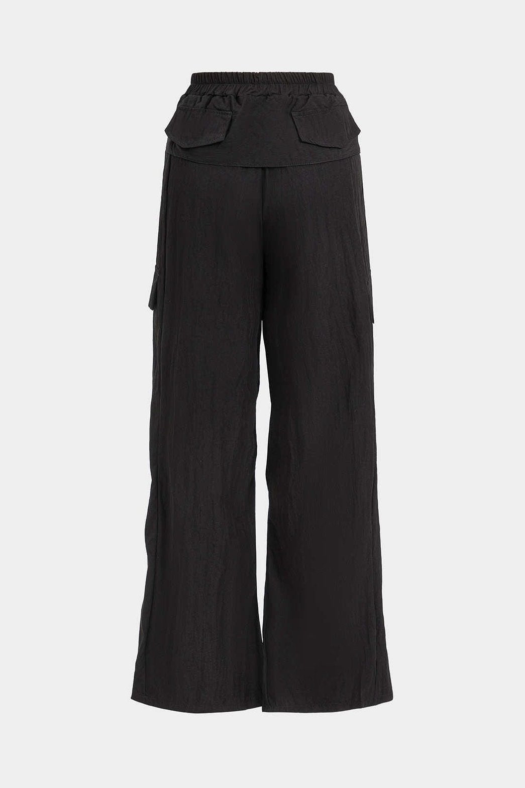 Pantalon ample style décontracté noir nuage