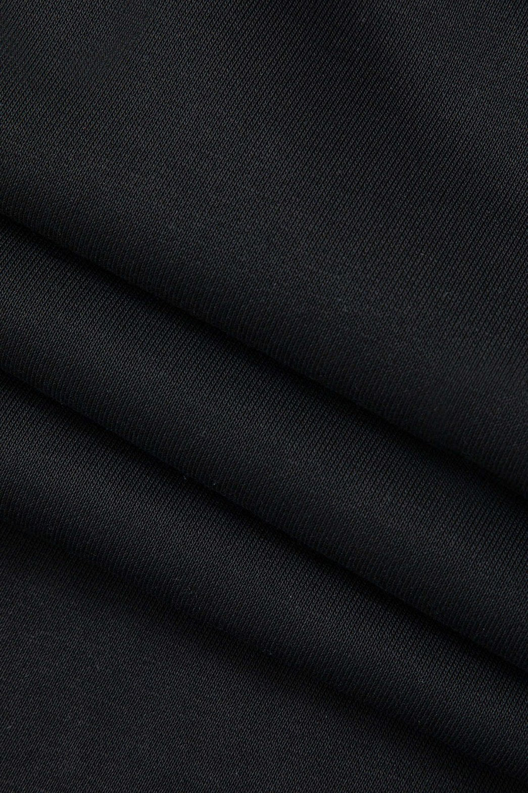 Pantalon décontracté coupe large noir étoile