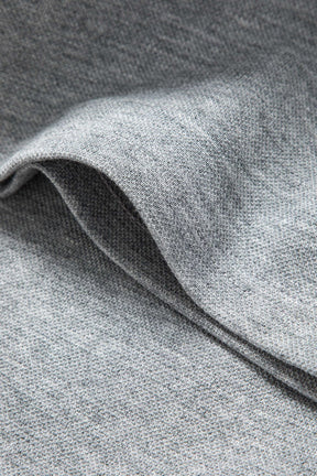 Pantalon large gris élégant