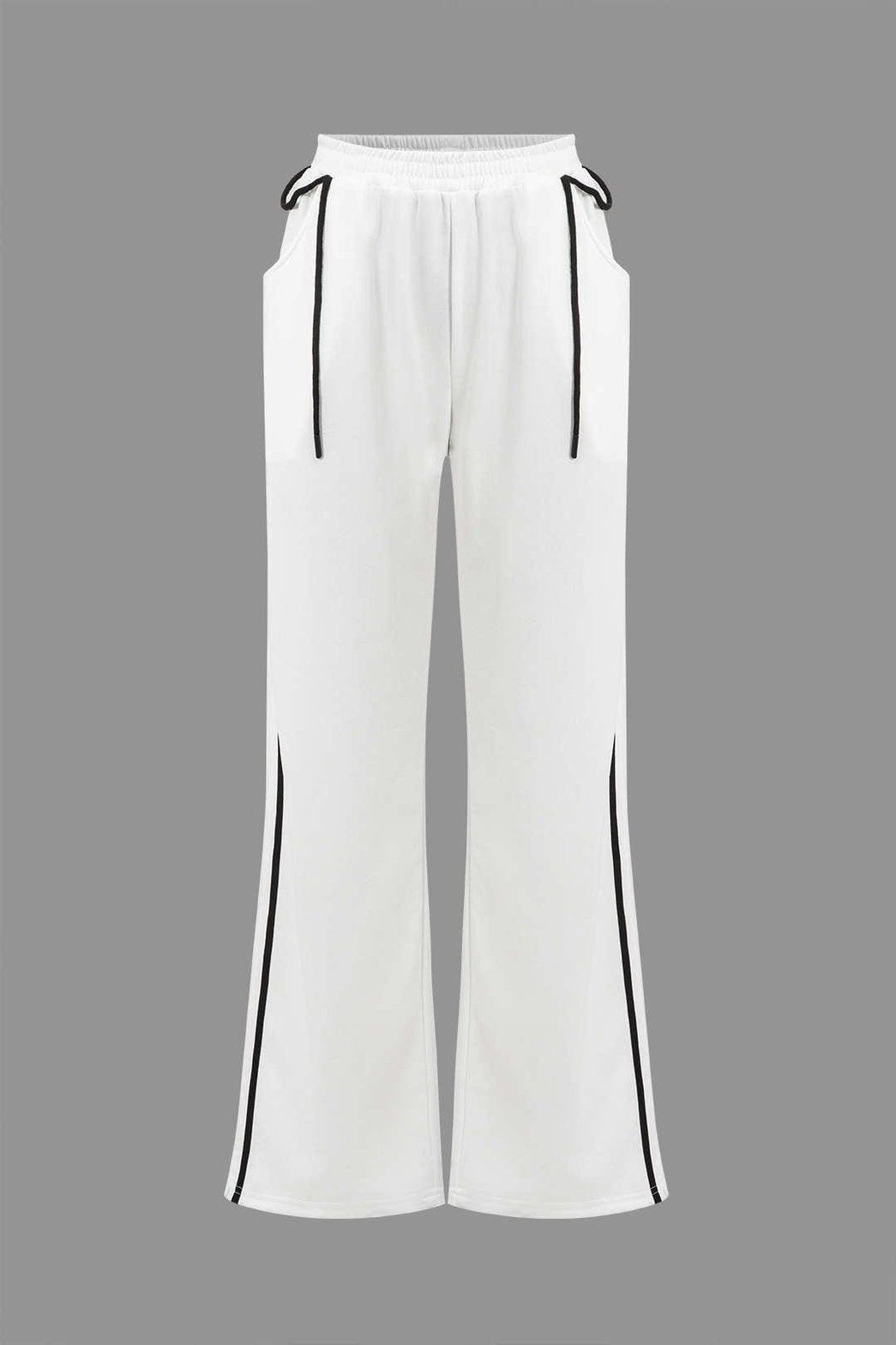 Pantalon blanc sport élégant douceur