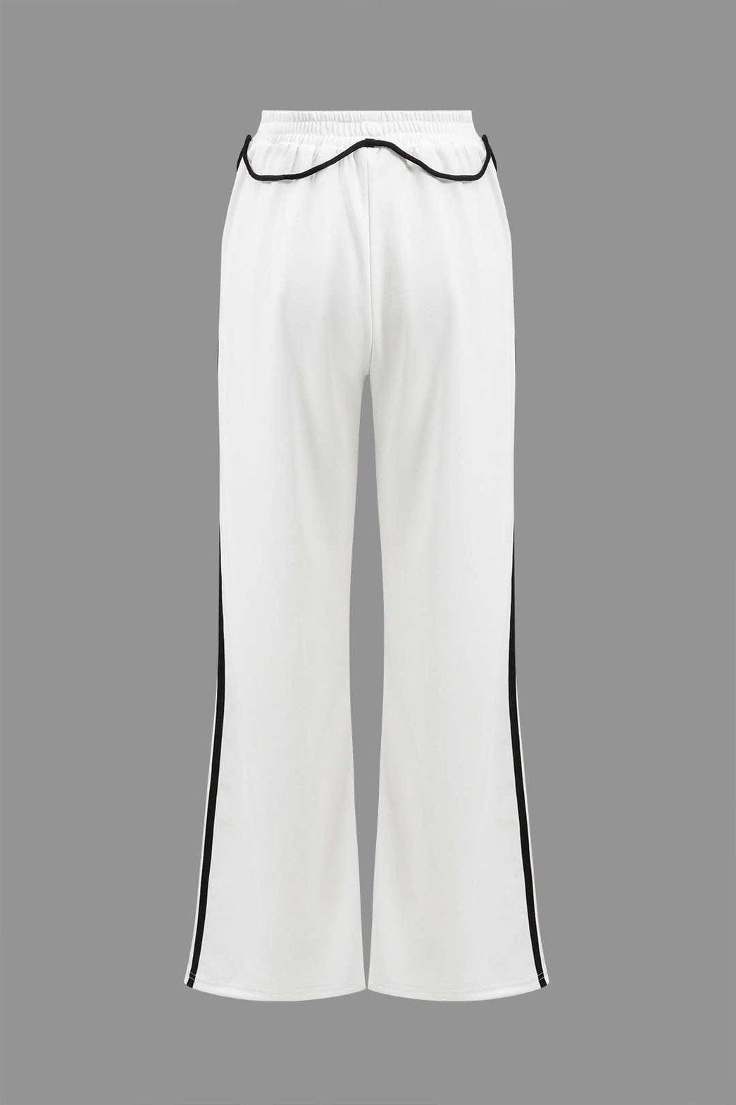 Pantalon blanc coupe ample légèreté