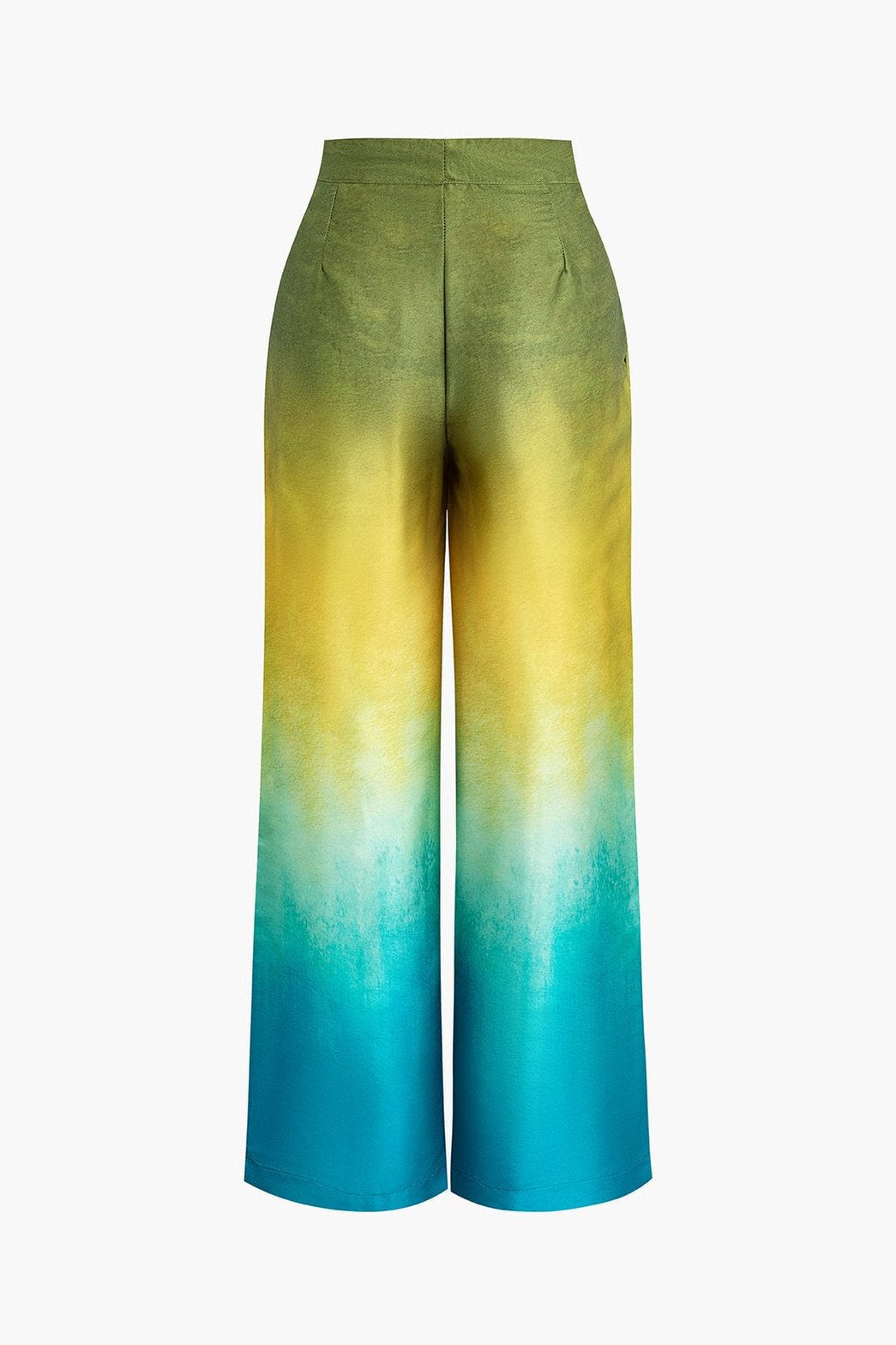 Pantalon satin dégradé ample harmonie