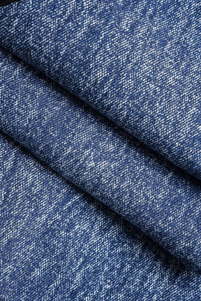 Pantalon denim patchwork vue ensemble vent