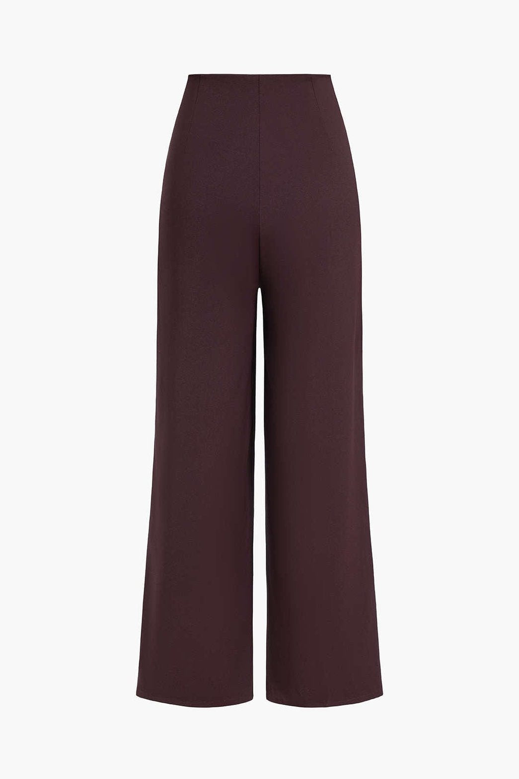 Pantalon fluide coupe ample vue dos - élégance