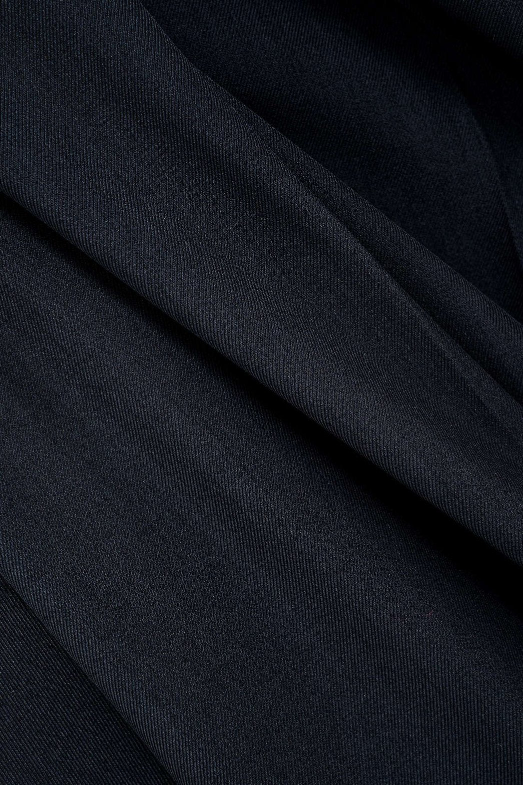 Pantalon large noir asymétrique lune