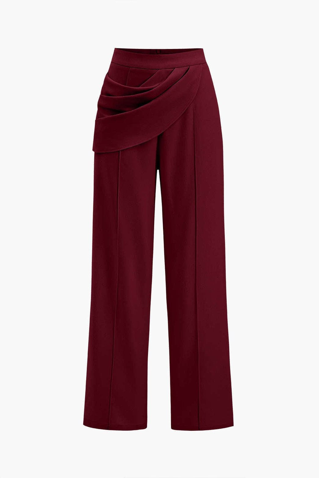 Pantalon drapé chic étoile