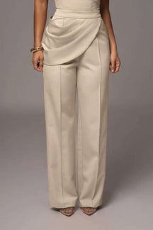 Pantalon drapé élégant sérénité