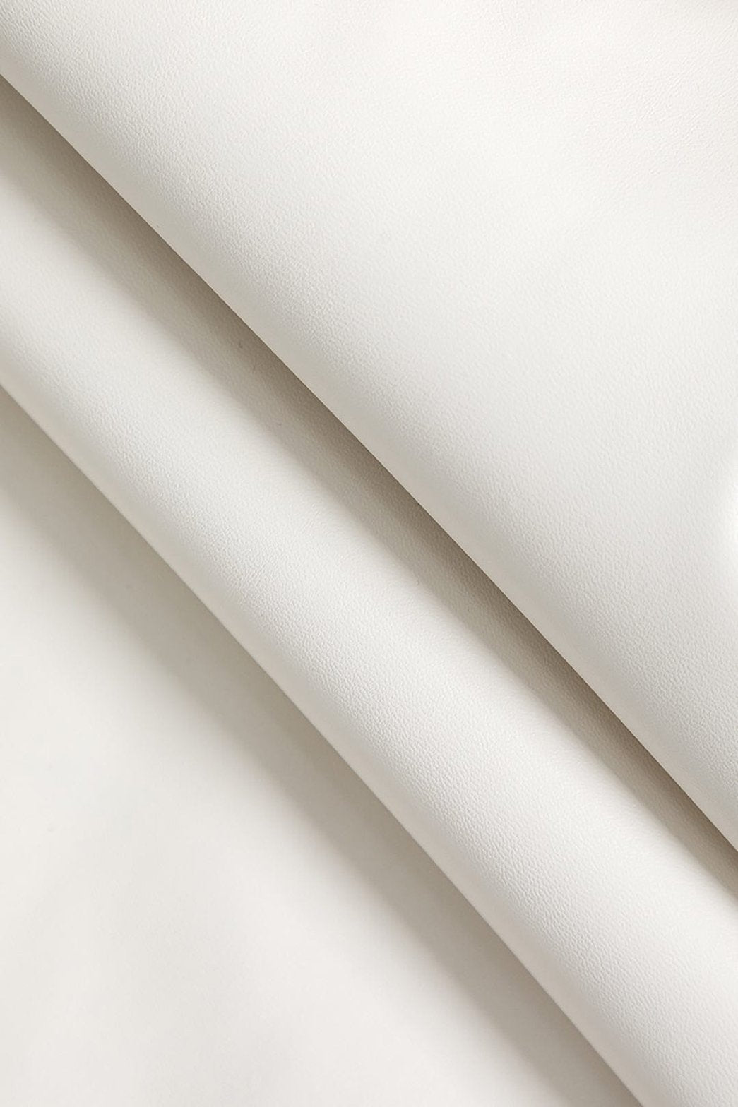 Pantalon palazzo blanc effet satiné lune