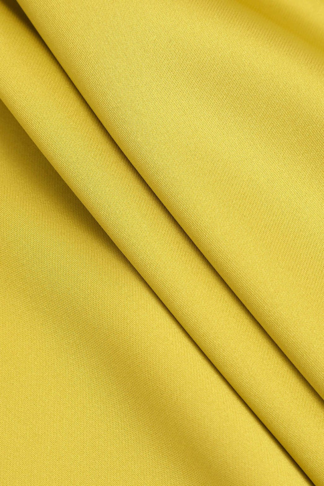 Pantalon satin jaune look complet lune