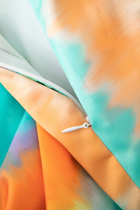 Pantalon tie & dye coloré ocean