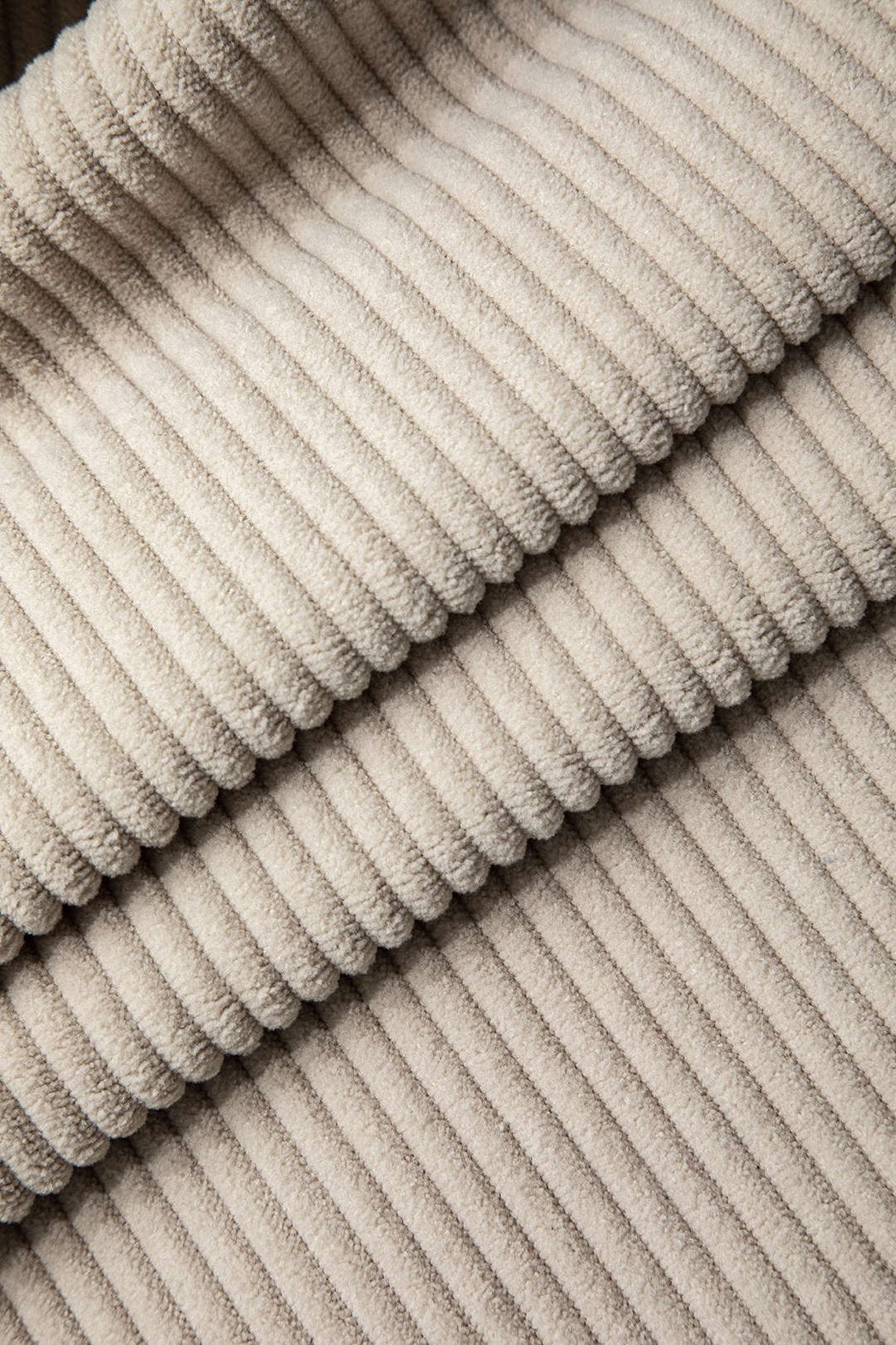 Pantalon plissé velours côtelé confort