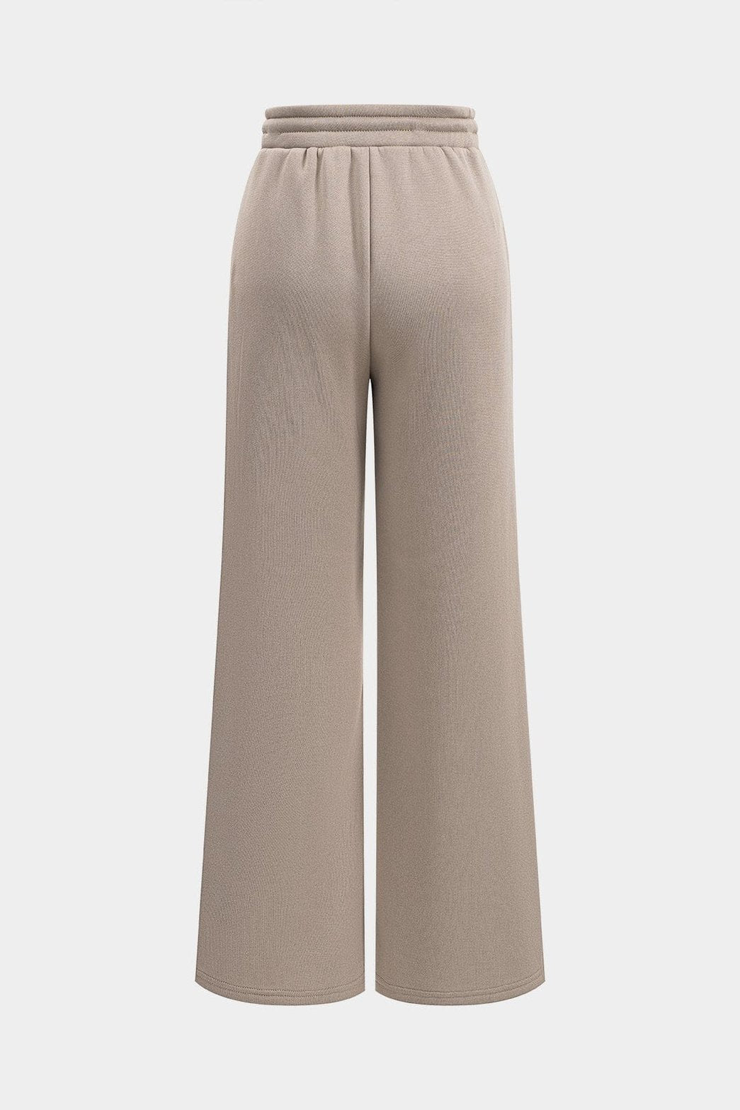 Pantalon jersey zippé décontracté étoile