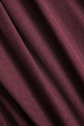 Pantalon large bordeaux vue de dos lune