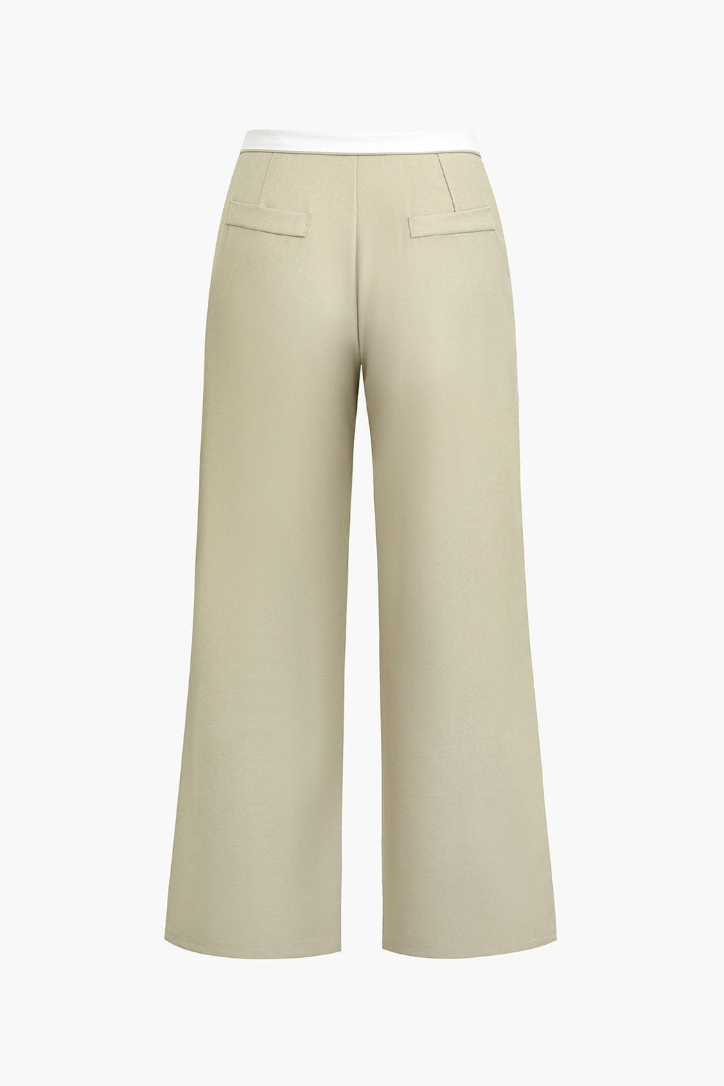 Pantalon large avec bande latérale chic cool