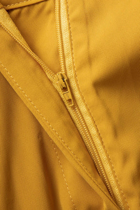 Pantalon large vert sophistiqué vallée
