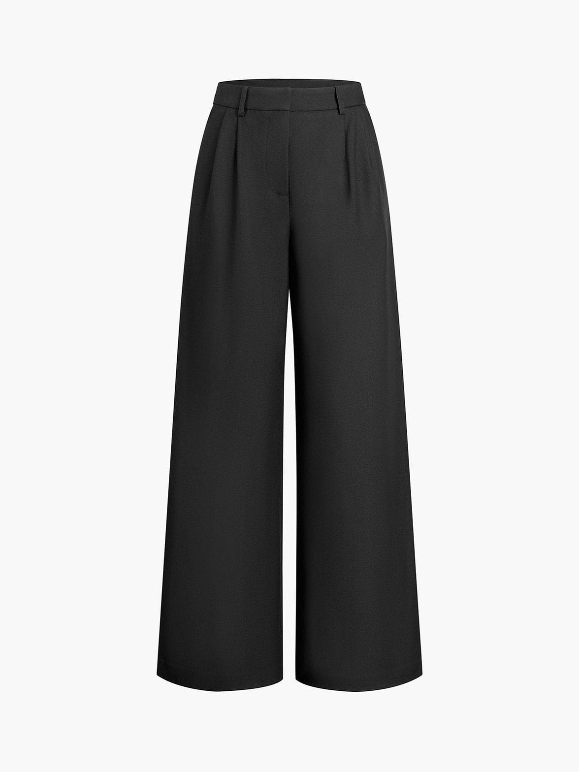 Pantalon blanc jambes larges liberté