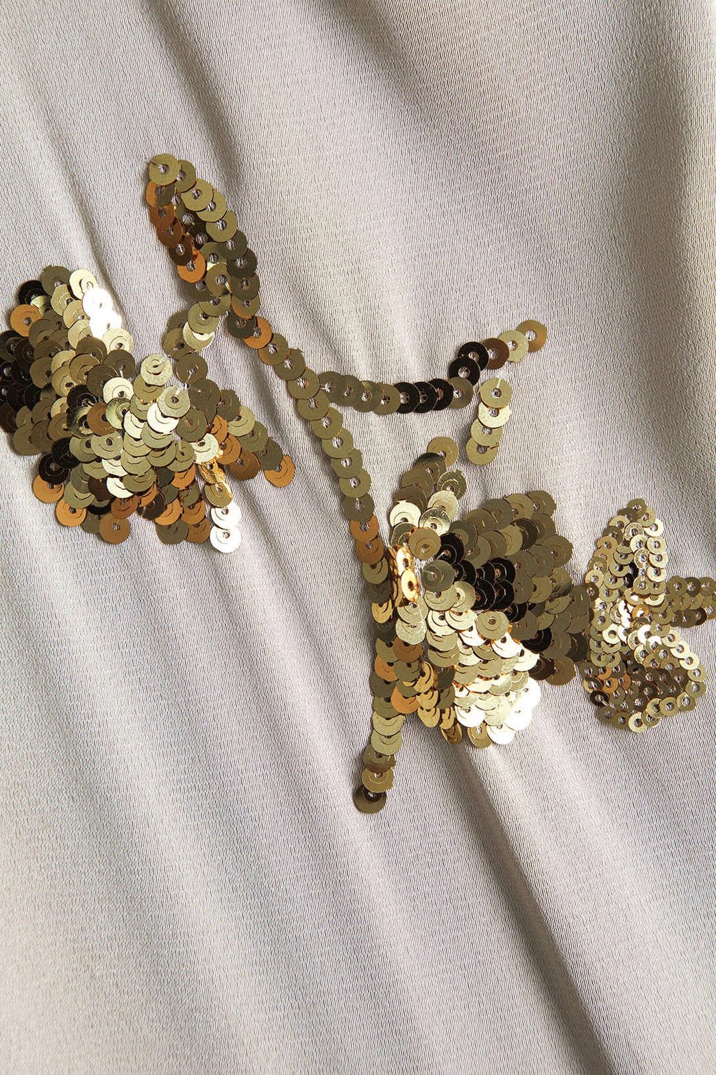 Pantalon ample pailleté tendance soleil
