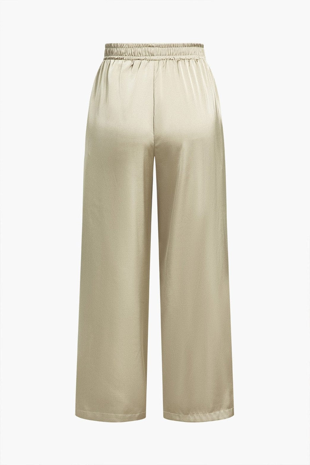 Pantalon pailleté taille haute sophistiqué étoile
