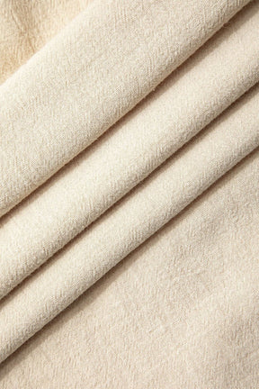 Pantalon large à plis beige étoile