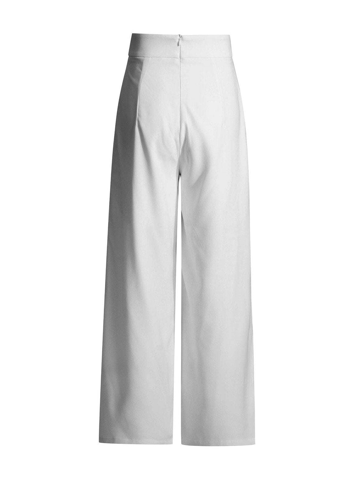 Pantalon semi-transparent élégant plume