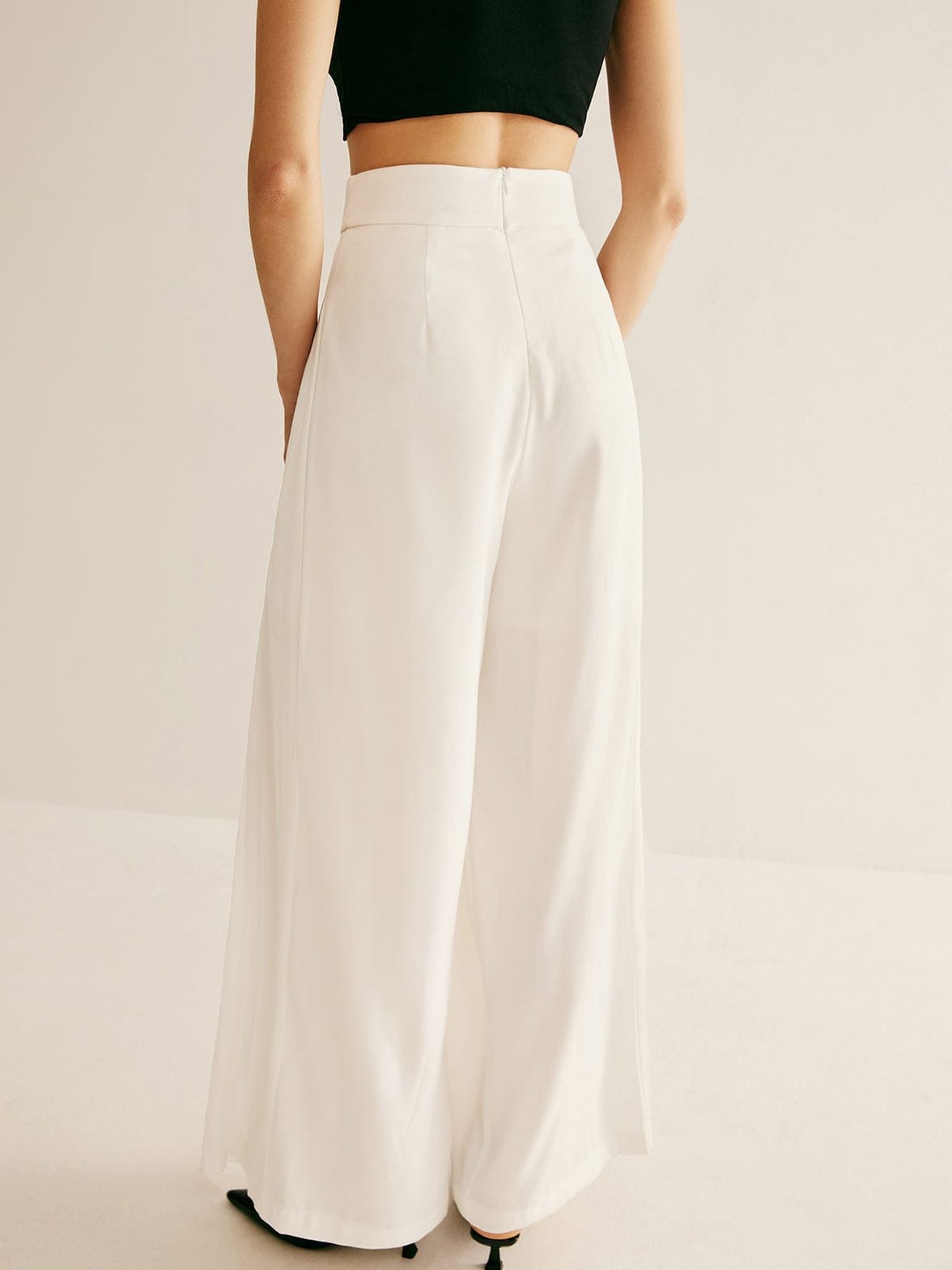 Pantalon fluide transparent danse