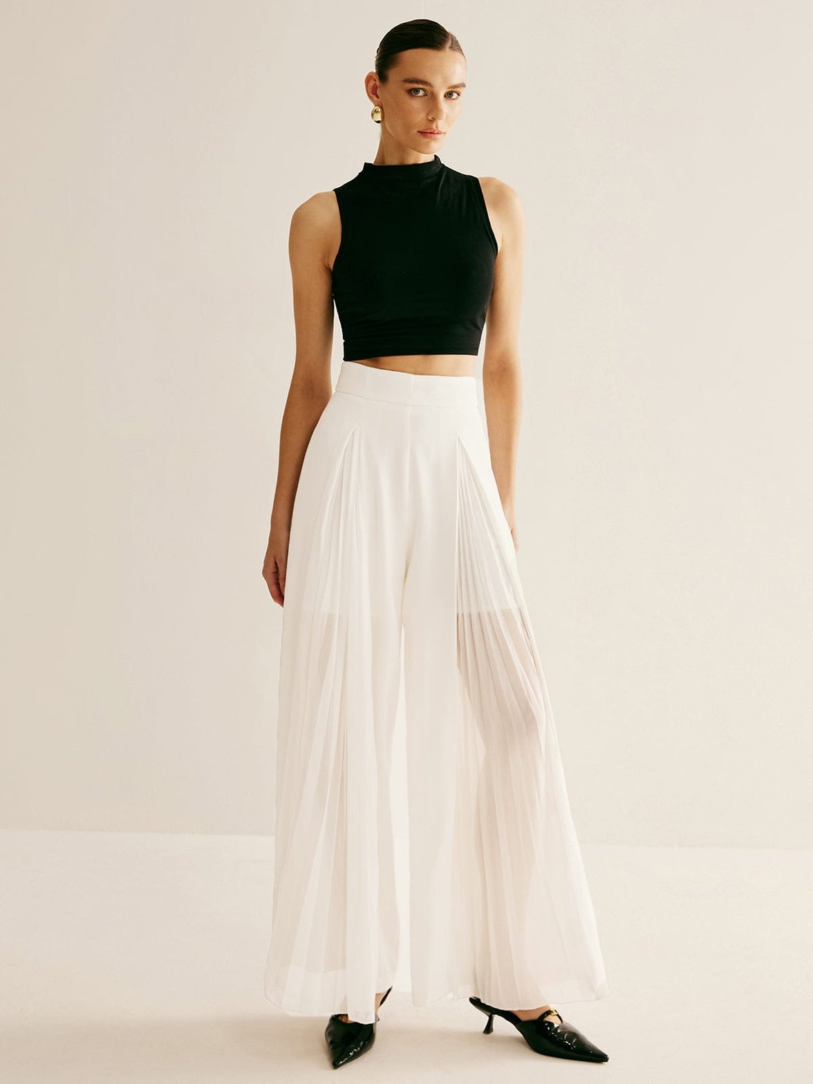 Pantalon transparent moderne brise