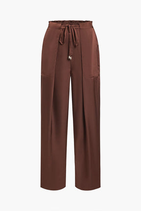 Pantalon fluide élégant chic