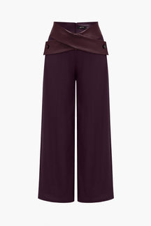 Pantalon taille haute vue dos superbe