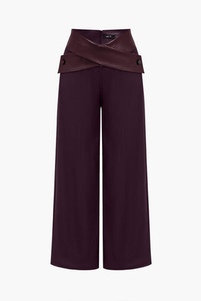 Pantalon taille haute vue dos superbe