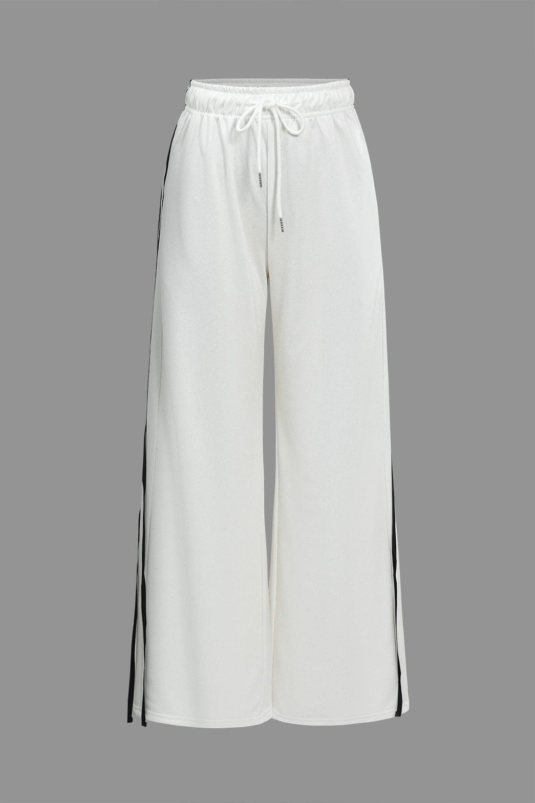 Pantalon confort à bandes latérales douceur