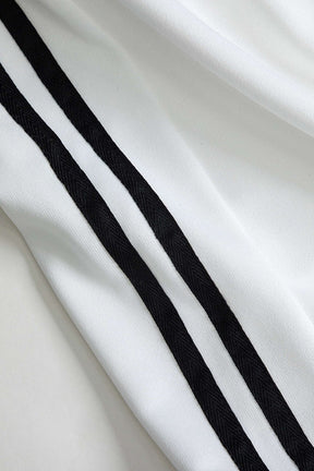 Pantalon sport chic à cordon zen