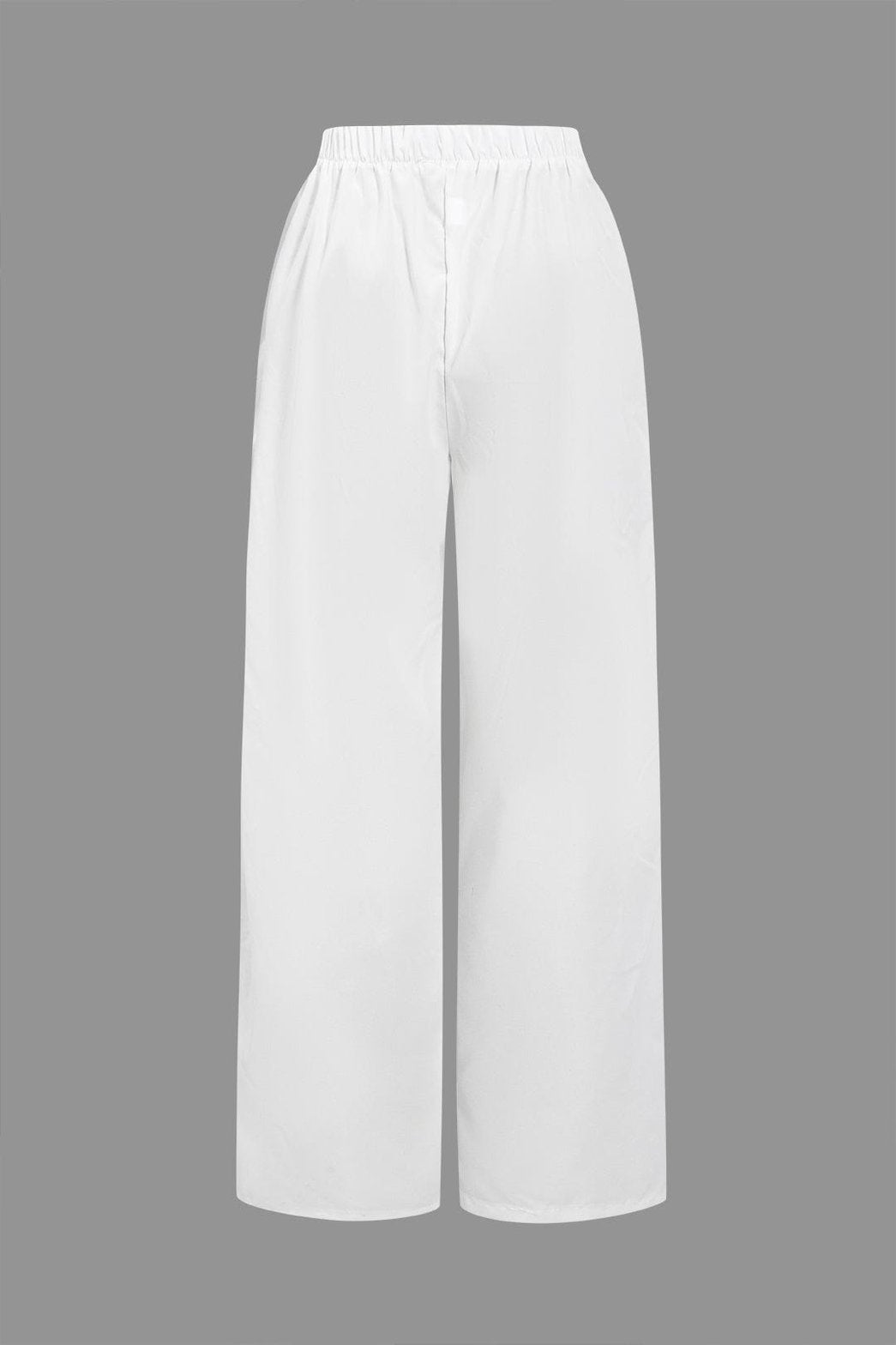 Pantalon sport bordeaux vue ensemble vent