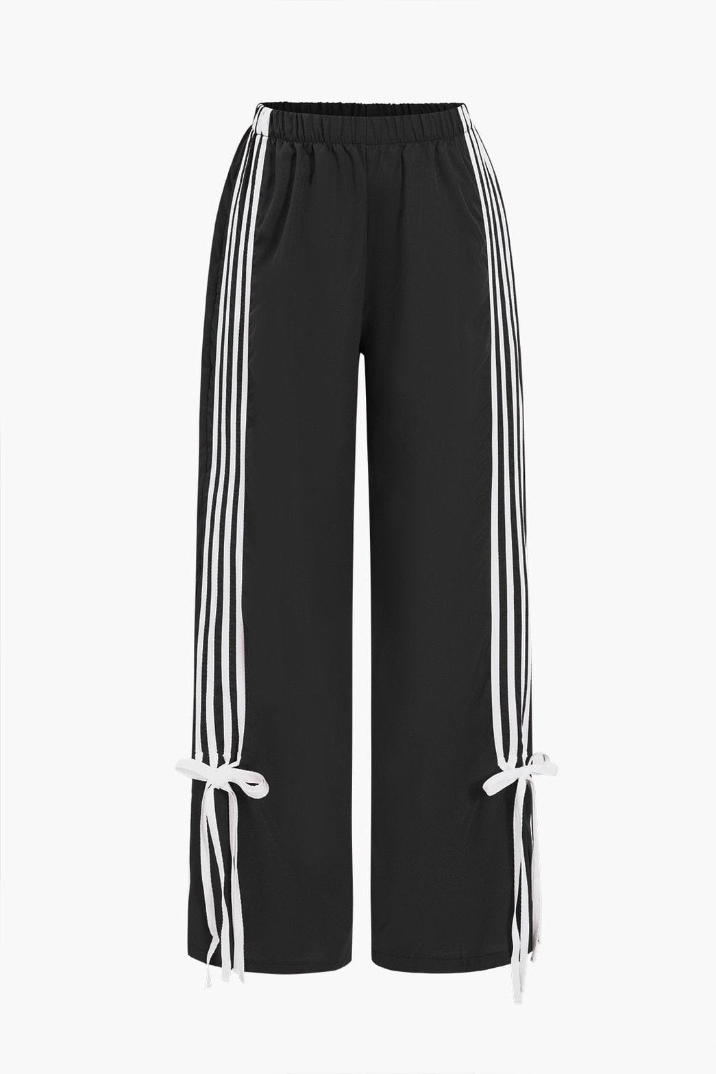 Pantalon sport bordeaux vue complète fleur