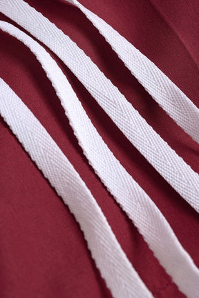 Pantalon sport bordeaux vue dos nuage