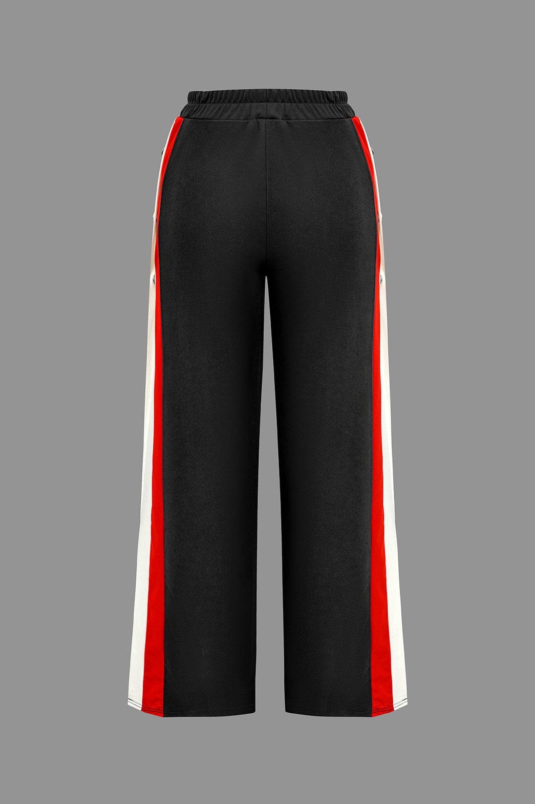 Pantalon large moderne tricolore nuage