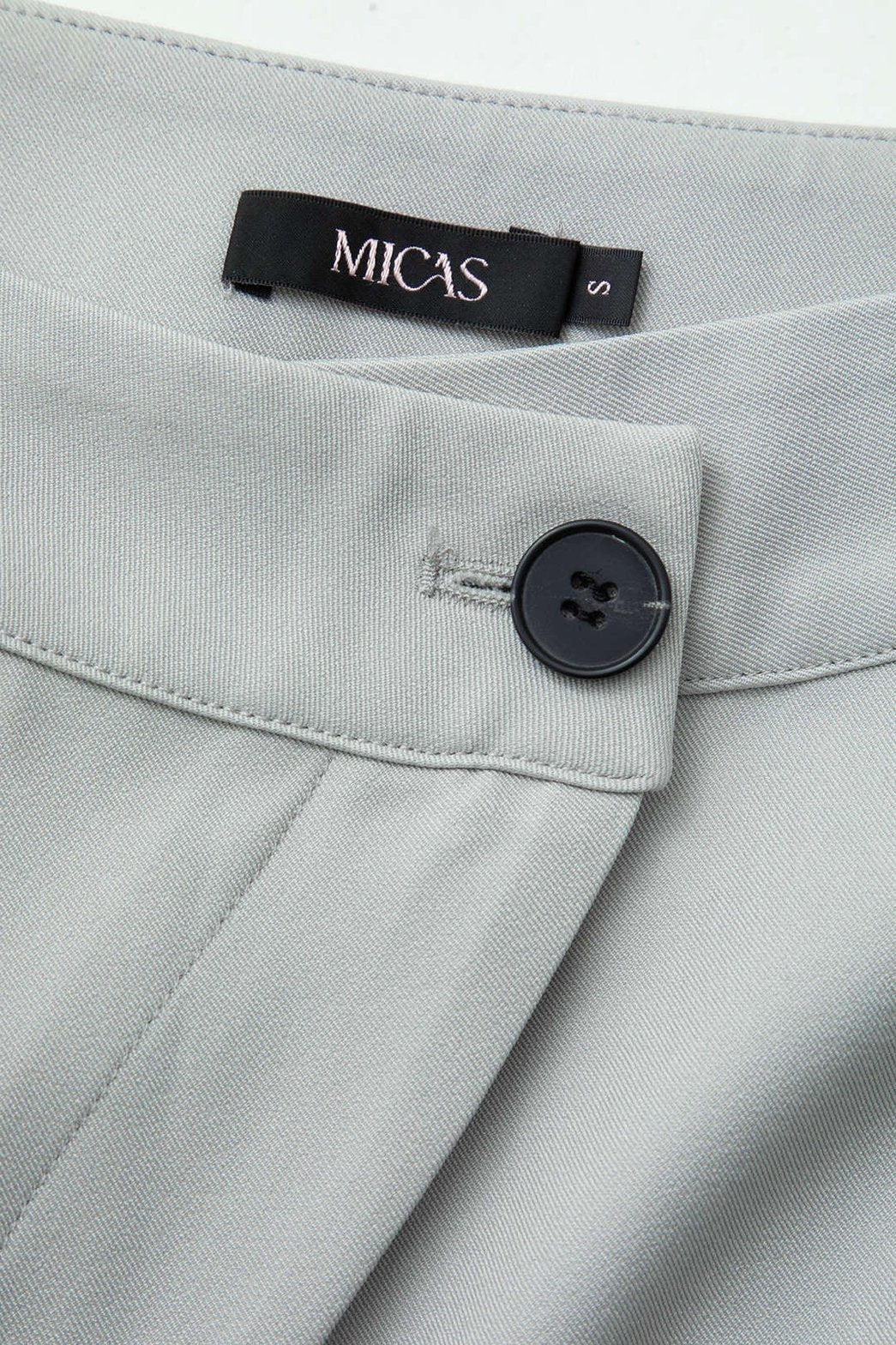 Vue arrière pantalon large douceur