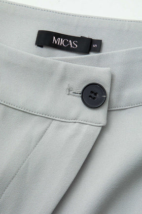 Vue arrière pantalon large douceur