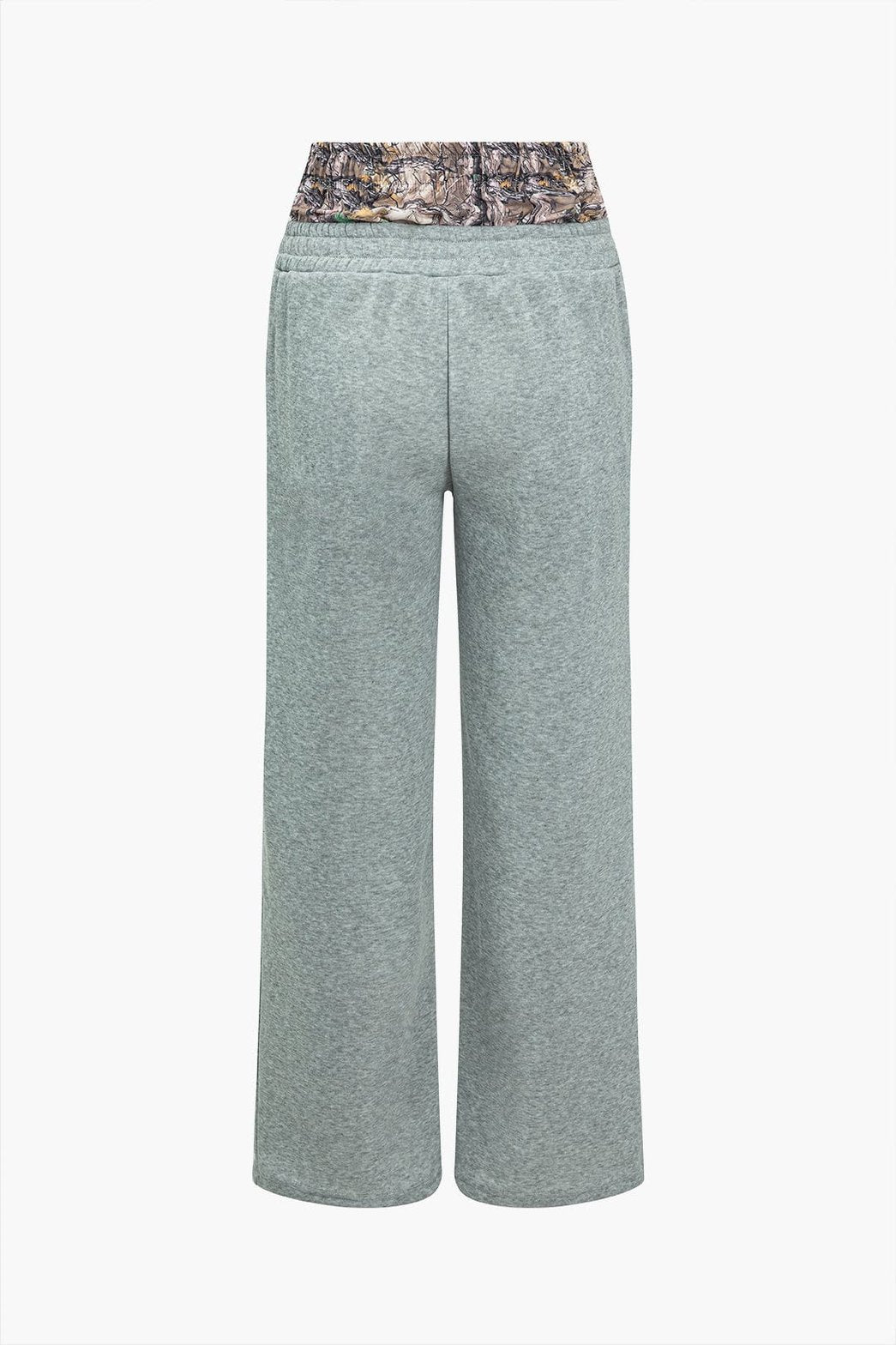Pantalon confortable avec taille contrastée étoile