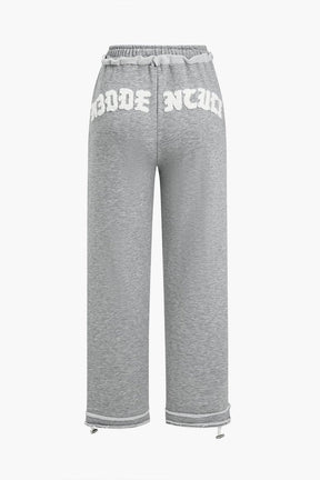 Pantalon taille haute confortable douceur