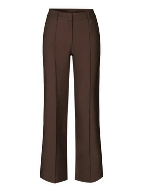 Pantalon Large Taille Haute Élégant