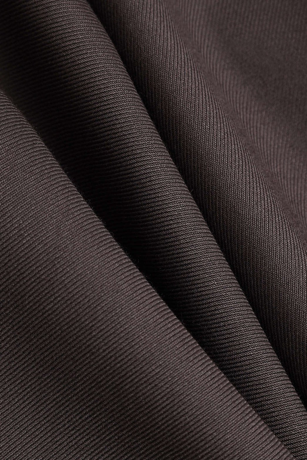Pantalon large asymétrique marron vue dos étoile