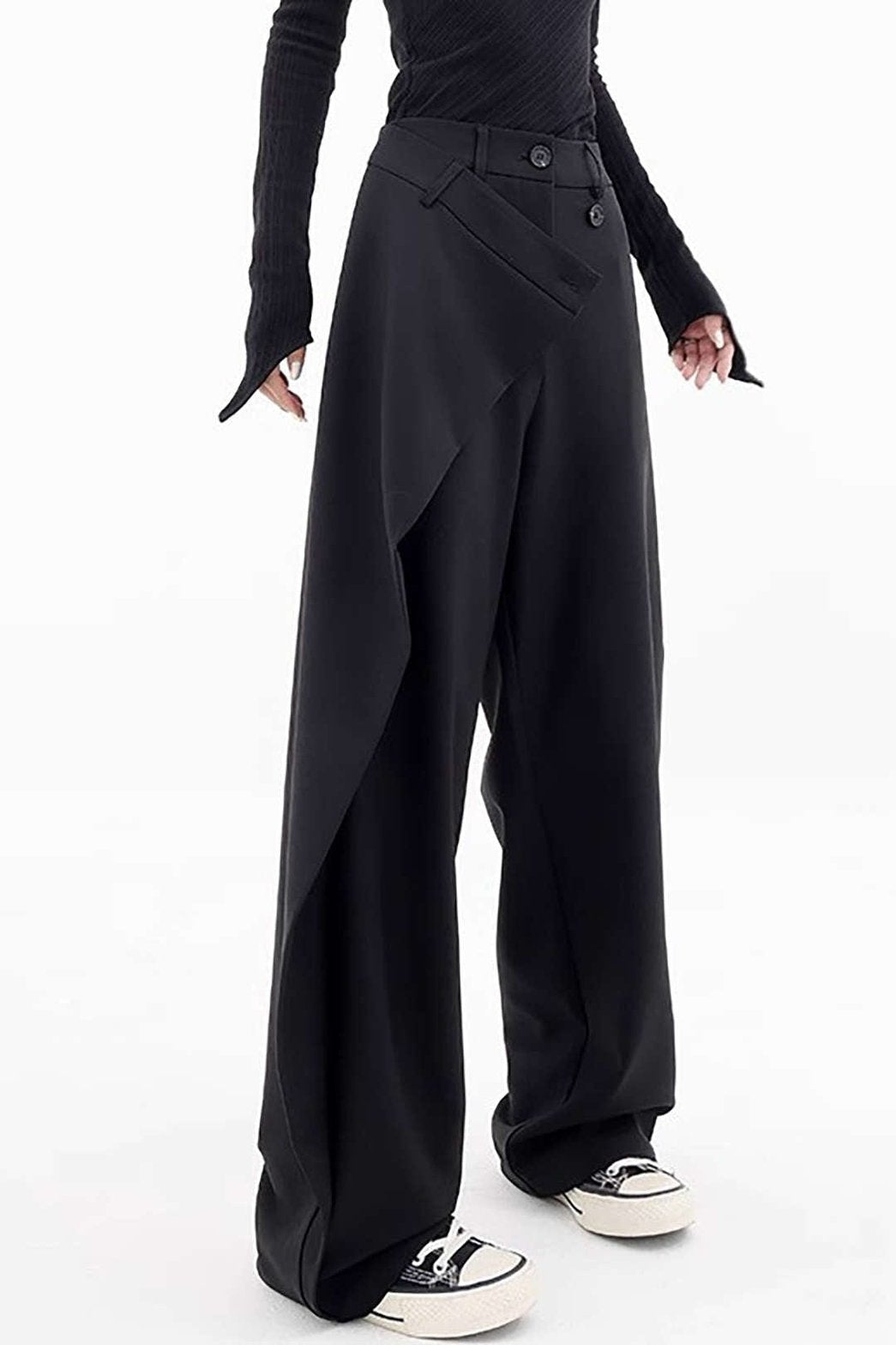 Pantalon business chic noir nature