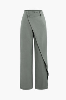 Pantalon tailleur noir élégant paix