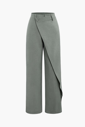 Pantalon tailleur noir élégant paix
