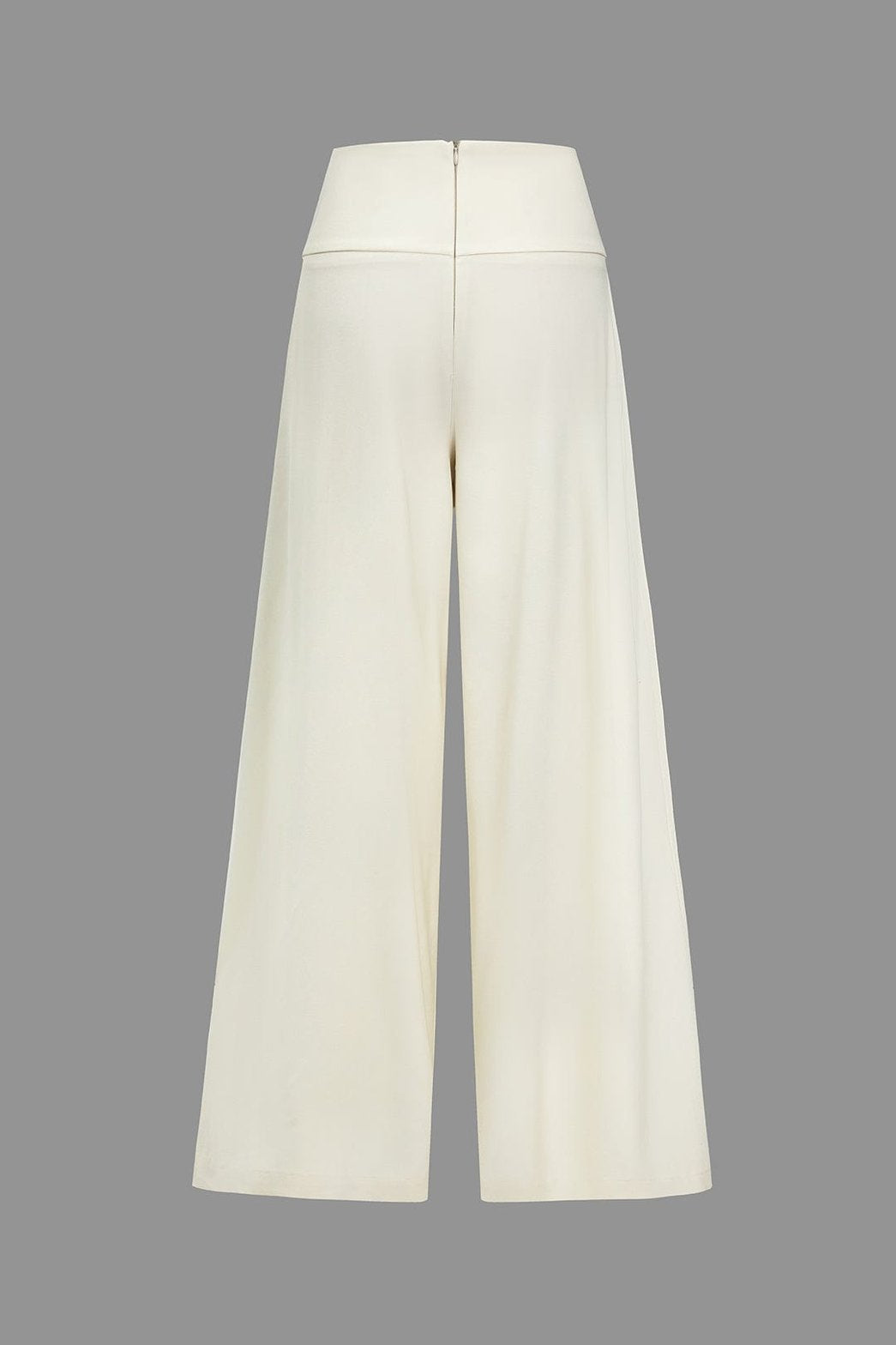 Pantalon ample blanc étoile