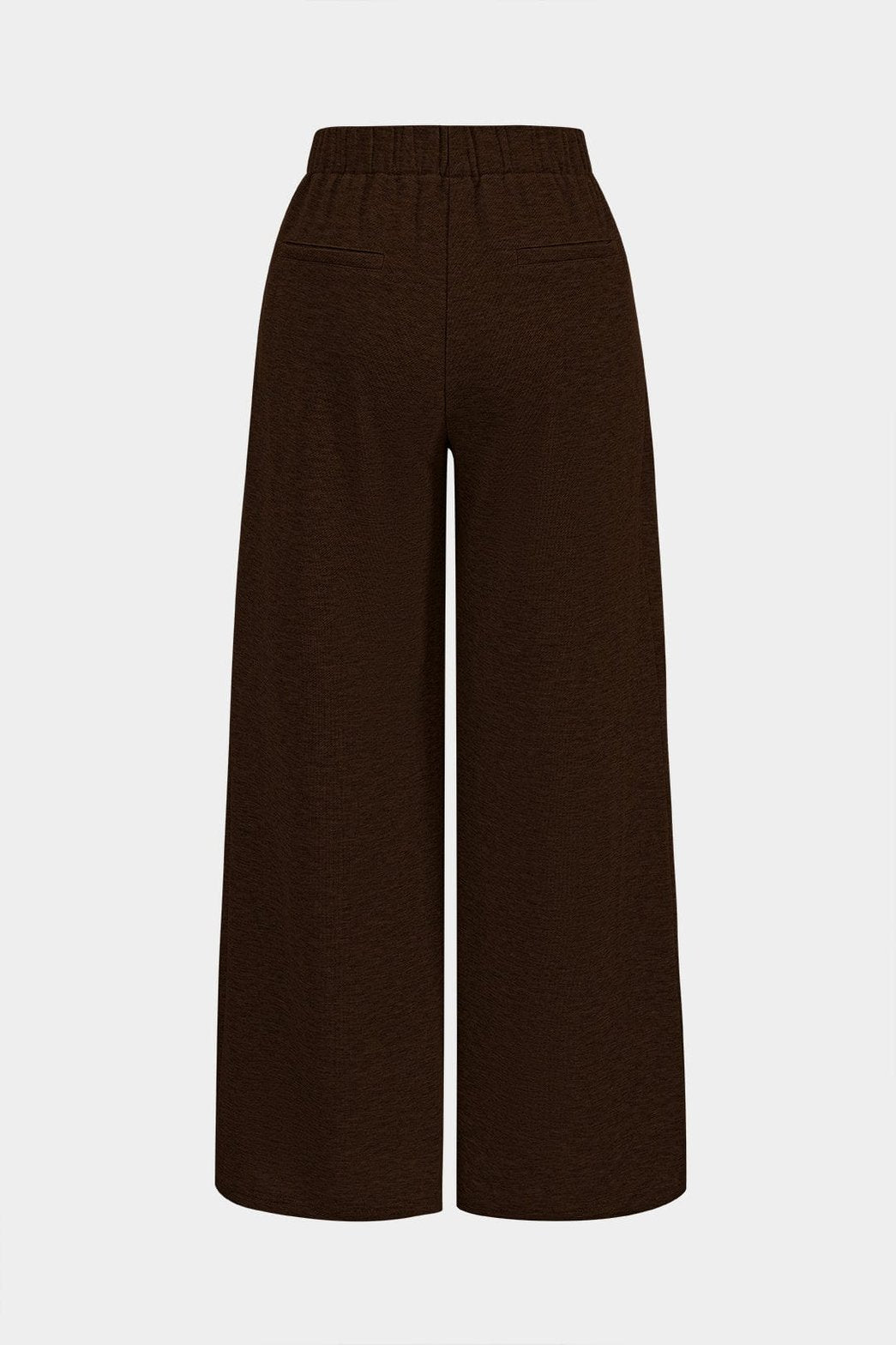 Pantalon plissé confortable gris rosée